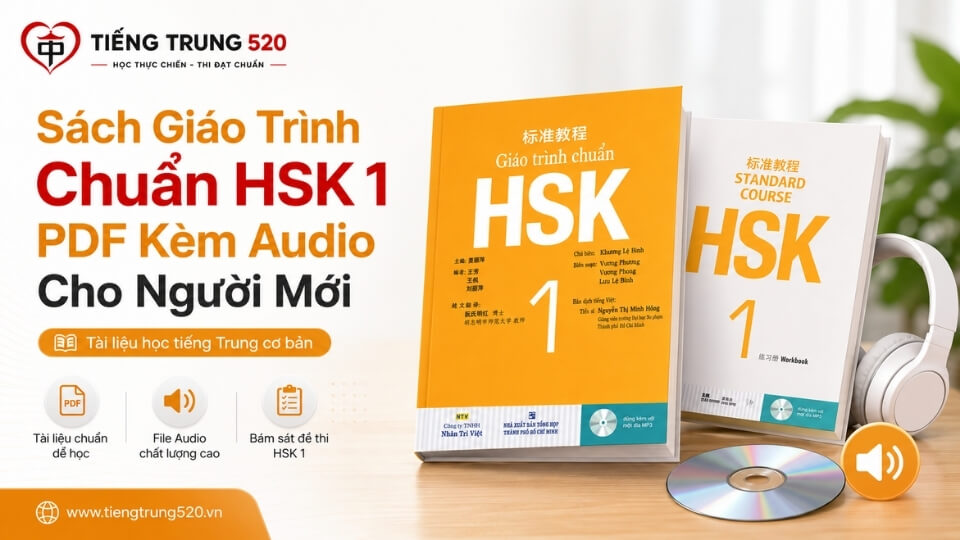 Sách Giáo Trình Chuẩn HSK 1 PDF: Tải Tài Liệu Và Hướng Dẫn Học Cho Người Mới 1 Sách Giáo Trình Chuẩn HSK 1 PDF