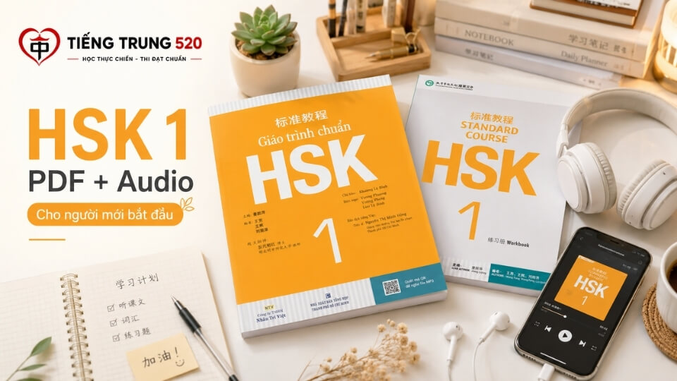 Sách Giáo Trình Chuẩn HSK 1 PDF: Tải Tài Liệu Và Hướng Dẫn Học Cho Người Mới 3 Sách Giáo Trình Chuẩn HSK 1 PDF