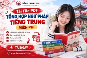 Tải File PDF Tổng Hợp Ngữ Pháp Tiếng Trung Miễn Phí