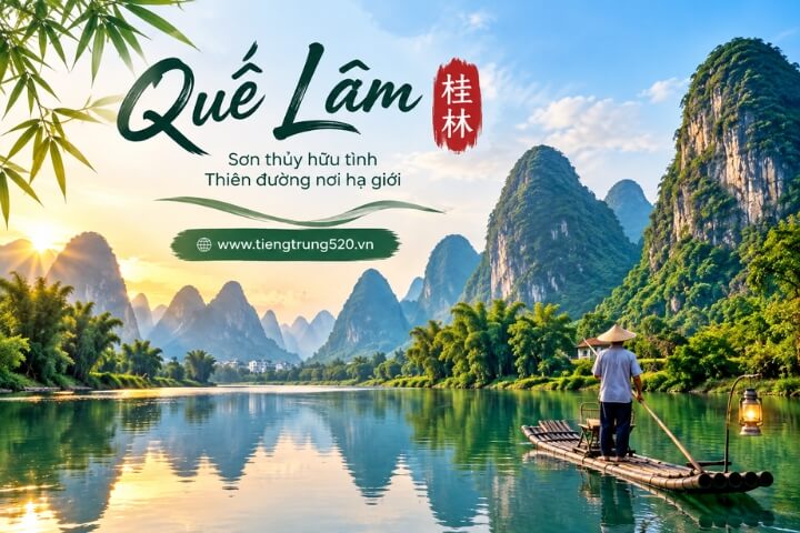 12 Danh Lam Thắng Cảnh Trung Quốc Nổi Tiếng 8 que lam tieng trung 520