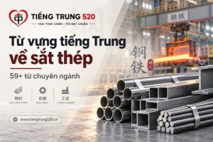 tu vung tieng trung ve sat thep